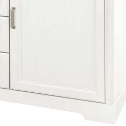 Wohnen Schlafzimmer Komplett*Weißes Landhaus Schlafzimmer Set - Maggio (fünfteilig)