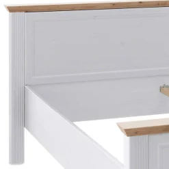 Wohnen Schlafzimmer Komplett*Weißes Landhaus Schlafzimmer Set - Maggio (fünfteilig)