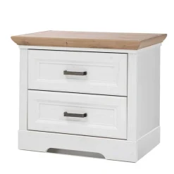 Wohnen Schlafzimmer Komplett*Weißes Landhaus Schlafzimmer Set - Maggio (fünfteilig)