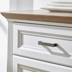 Wohnen Schlafzimmer Komplett*Weißes Landhaus Schlafzimmer Set - Maggio (fünfteilig)