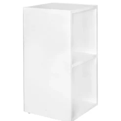 Wohnen Wohnzimmer-Regale*Weißes Regal mit zwei Fächern - 30x60x30 cm - Hank