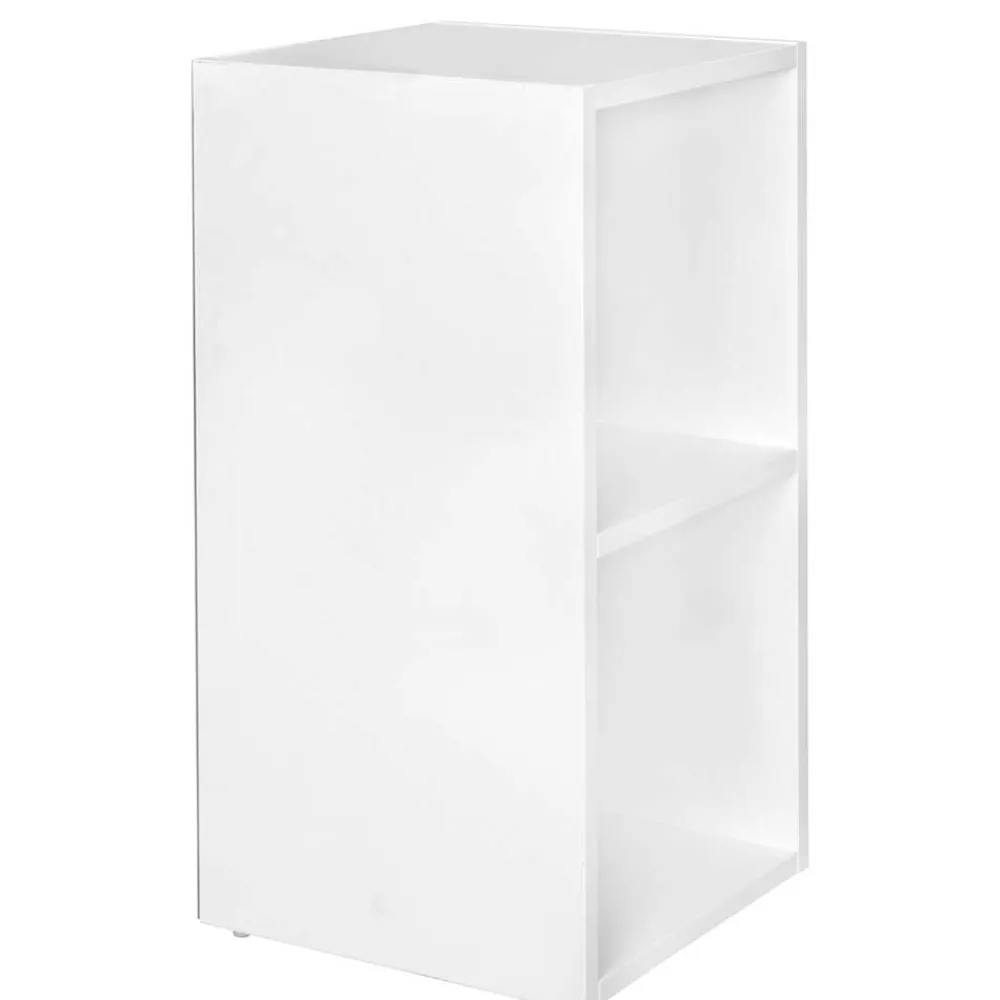 Wohnen Wohnzimmer-Regale*Weißes Regal mit zwei Fächern - 30x60x30 cm - Hank