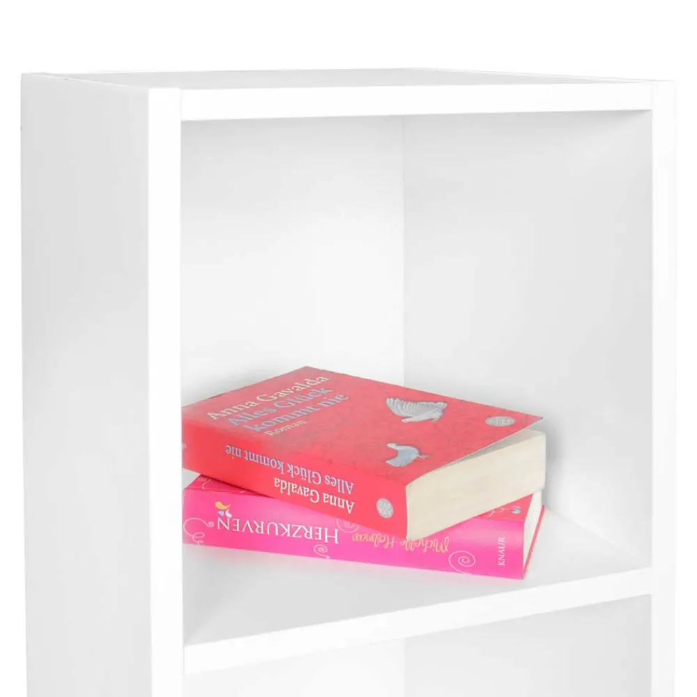 Wohnen Wohnzimmer-Regale*Weißes Regal mit zwei Fächern - 30x60x30 cm - Hank