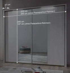 Wohnen Weißes Schlafzimmerset Arneta mit Einzelbett 100x200cm (dreiteilig)