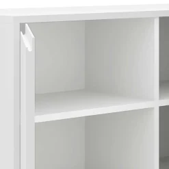 Wohnen Weißes Sideboard 150cm mit Haarnadel Beinen - Donny