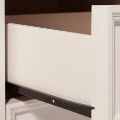 Wohnen Weißes TV Board im Landhaus Design - Segrino