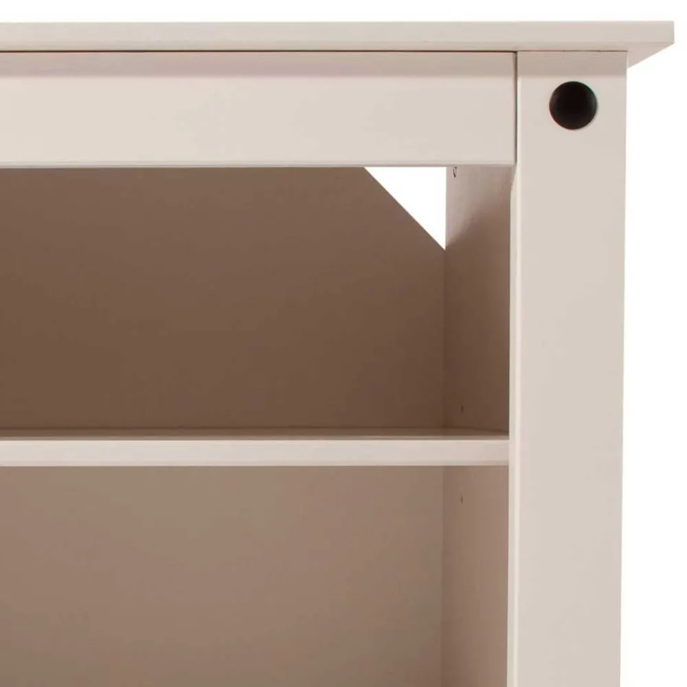 Wohnen Weißes TV Board im Landhaus Design - Segrino