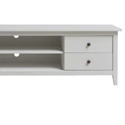 Wohnen Weiße Möbel|Skandinavische Möbel*Weißes TV Board im Landhausstil - Astinion