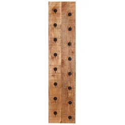 Wohnen Wohnzimmer-Regale|Küchenregale*Weinflaschenhalter aus Mangobaum Massivholz - Indri