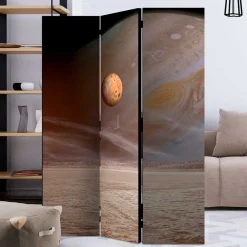 Wohnen Paravents|Wohnzimmer-Regale*Weltall Paravent mit farbigem Motivdruck - Tiara