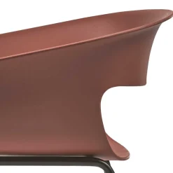 Wohnen Wohnzimmerstühle|Korbmöbel*Wetterfeste Armlehnenstühle in Altrosa - Zandravo (2er Set)