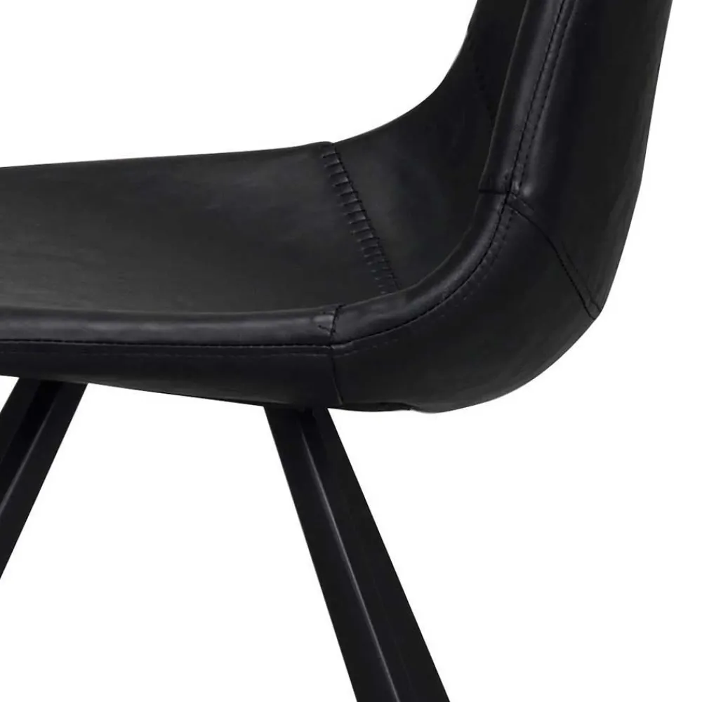 Wohnen Küchen-Essgruppen|Essgruppen*White Wash Eiche Tisch mit 4 Stühlen - Pulva (fünfteilig)