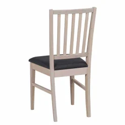 Wohnen White Wash Esstischgruppe aus Eiche - Pessoa (fünfteilig)