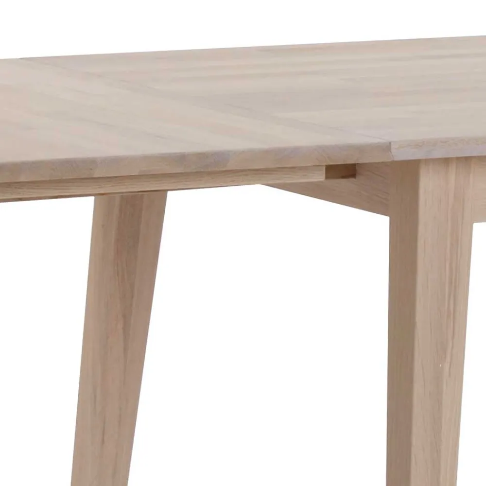 Wohnen White Wash Holztisch aus Eiche - Pessoa