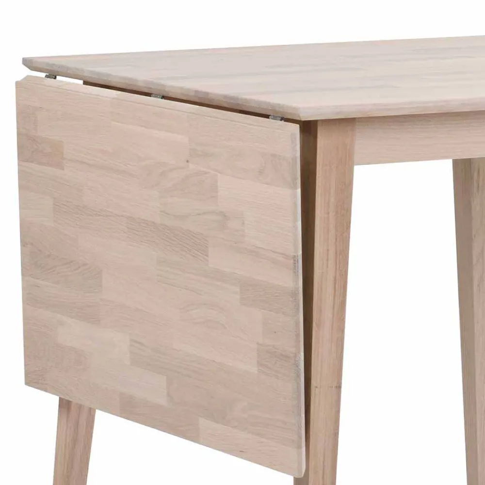 Wohnen White Wash Holztisch aus Eiche - Pessoa