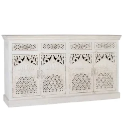 Wohnen White Wash Sideboard im orientalischen Stil - Capo