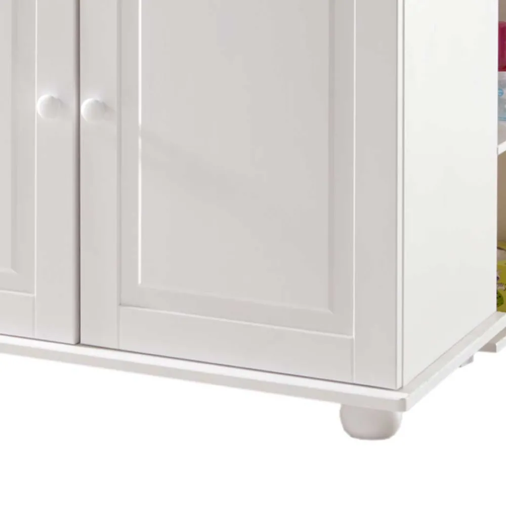 Kinder Wohnen Wickeltisch Narcisso in Weiß