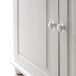 Kinder Wohnen Wickeltisch Narcisso in Weiß