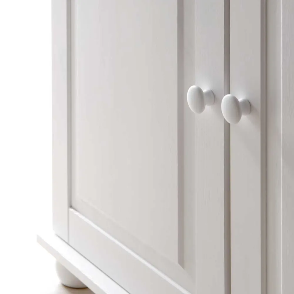 Kinder Wohnen Wickeltisch Narcisso in Weiß