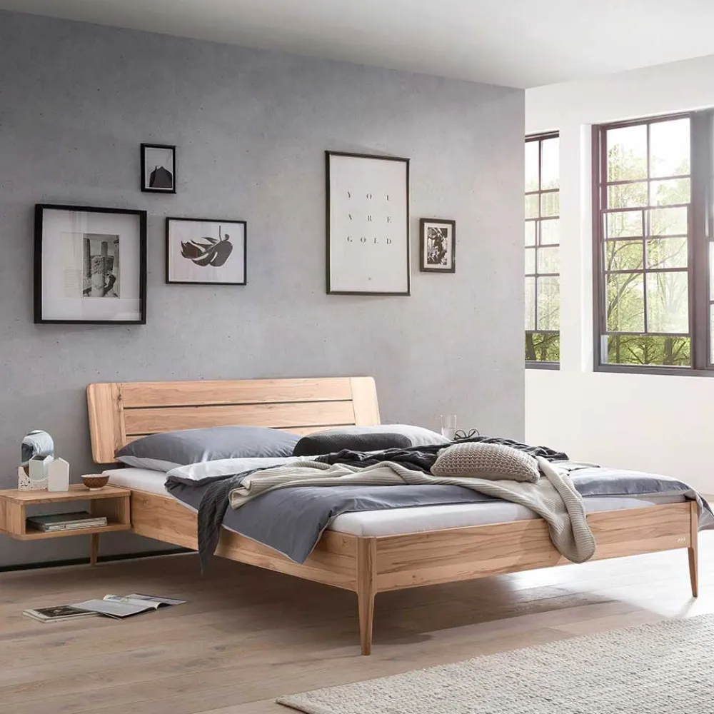 Wohnen Betten|Betten*Wildbuche Bett mit 140 cm Breite modern - Sesedra