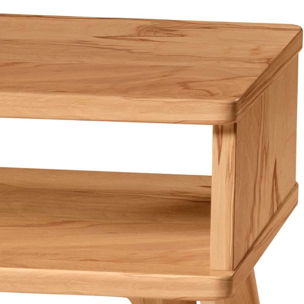 Wohnen Wildbuche Nachtkonsole mit Vierfußgestell - Ciradello