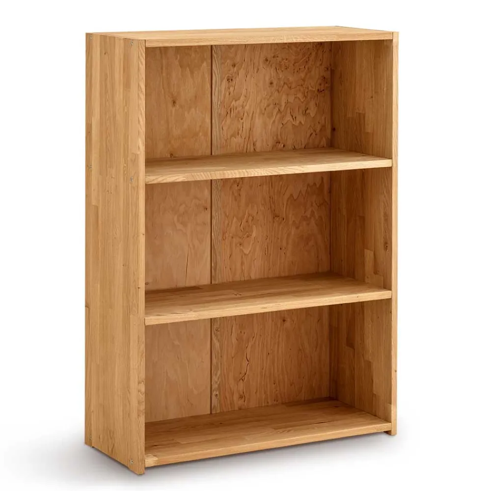 Wohnen Wildeiche Aktenregal aus Massivholz - Rosenna