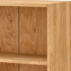 Wohnen Wildeiche Aktenregal aus Massivholz - Rosenna