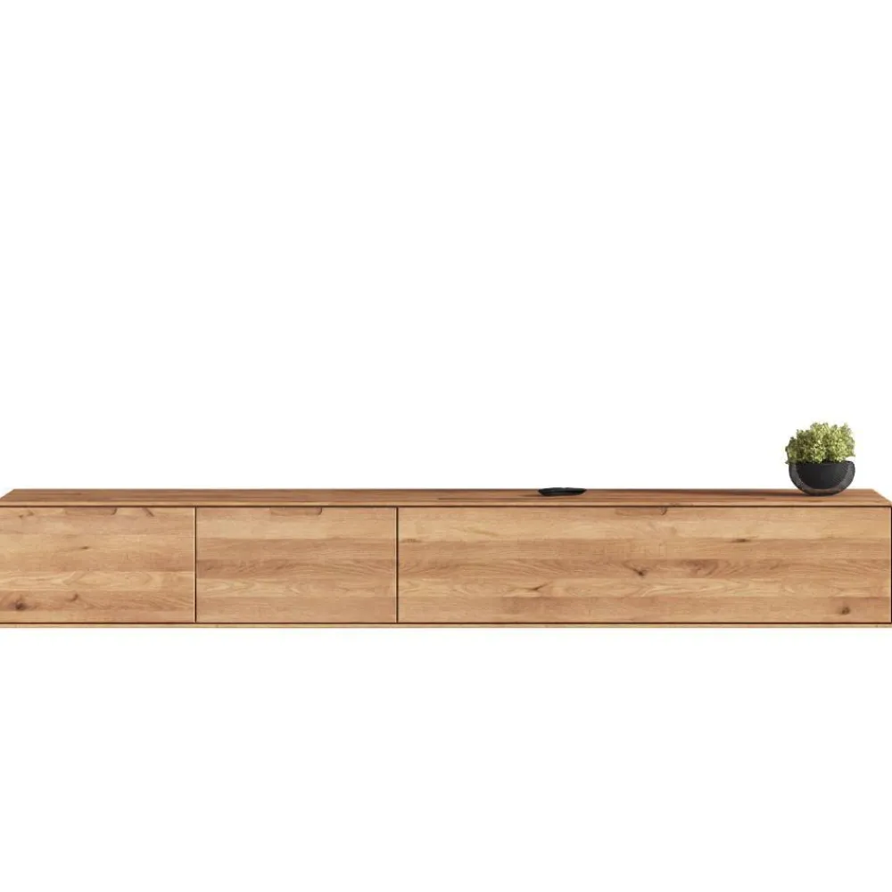 Wohnen Wildeiche Anbauwand Möbelset - Holiday (zweiteilig)