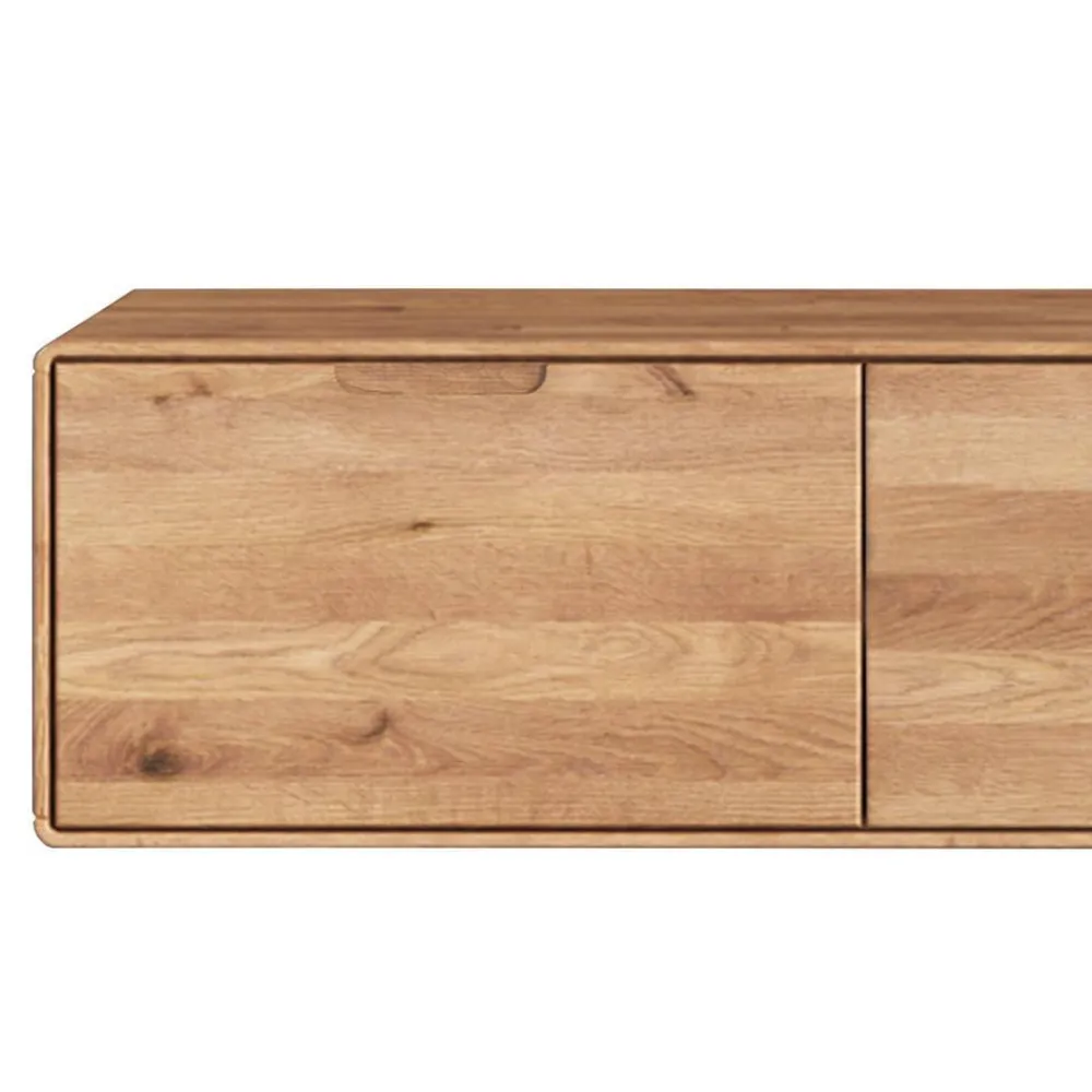 Wohnen Wildeiche Anbauwand Möbelset - Holiday (zweiteilig)