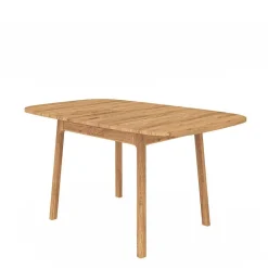 Wohnen Wildeiche Ausziehtisch modern - Laida