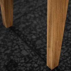 Wohnen Graue Möbel|Retro Möbel*Wildeiche Bank für die Wohnung mit Polster - Hardus