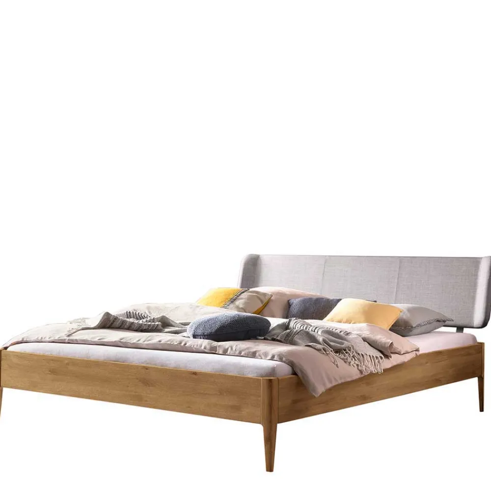 Wohnen Wildeiche Bett in 160x200 180x200 - Locondra
