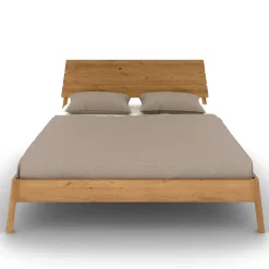 Wohnen Wildeiche Designerbett 140x200 cm - Donlazi
