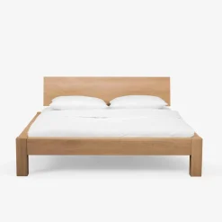 Wohnen Naturholzmöbel|Betten*Wildeiche Doppelbett Amando in Honigfarben geölt