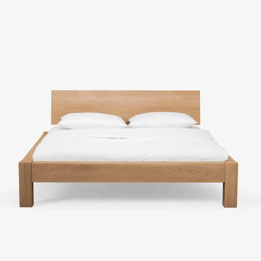 Wohnen Naturholzmöbel|Betten*Wildeiche Doppelbett Amando in Honigfarben geölt