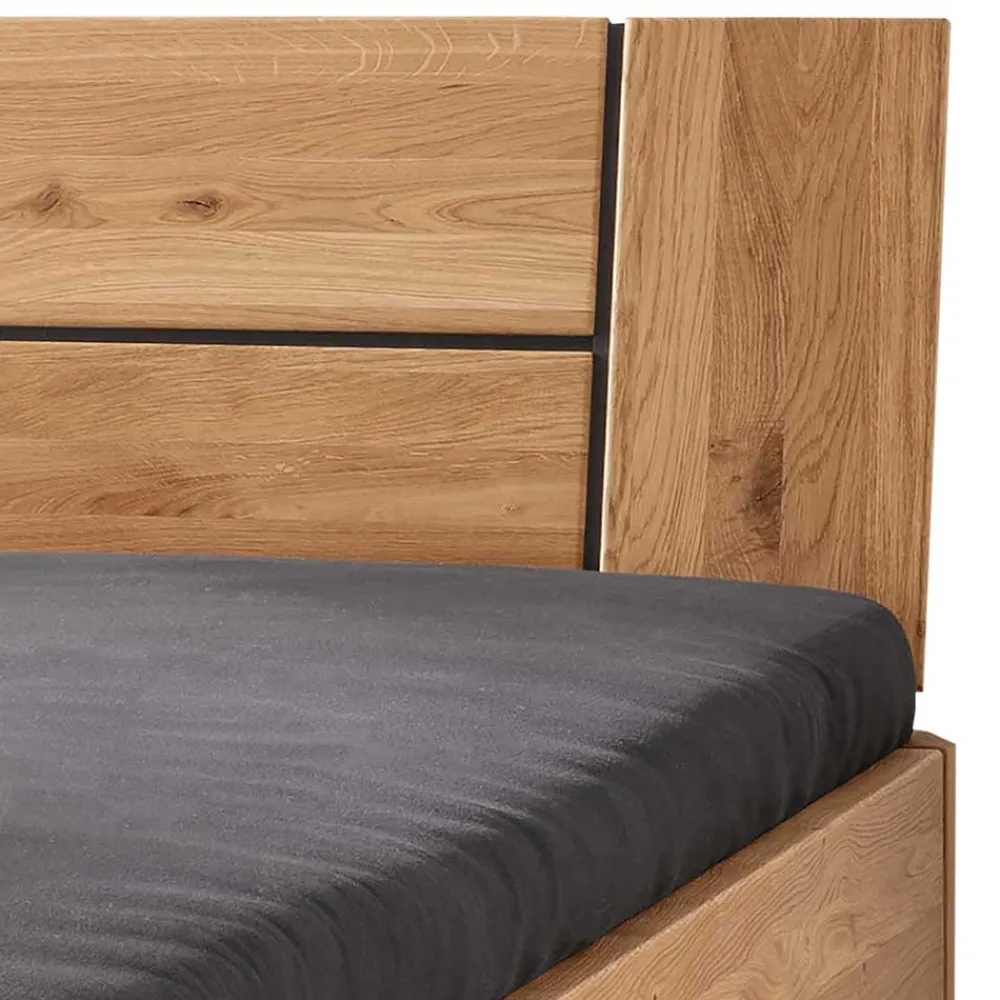 Wohnen Naturholzmöbel|Betten*Wildeiche Doppelbett in drei Größen - Lounger