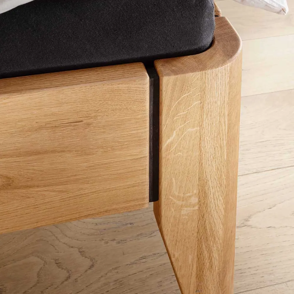 Wohnen Naturholzmöbel|Betten*Wildeiche Doppelbett in drei Größen - Lounger