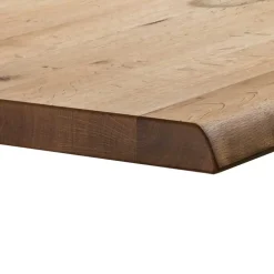 Wohnen Graue Möbel|Naturholzmöbel*Wildeiche Esstisch mit U-Beinen - Tanina