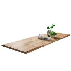 Wohnen Graue Möbel|Naturholzmöbel*Wildeiche Esstisch mit U-Beinen - Tanina