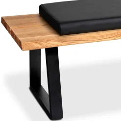 Wohnen Küchenbänke|Esszimmerbänke*Wildeiche Esstischbank mit drei Sitzplätzen - Jessmine