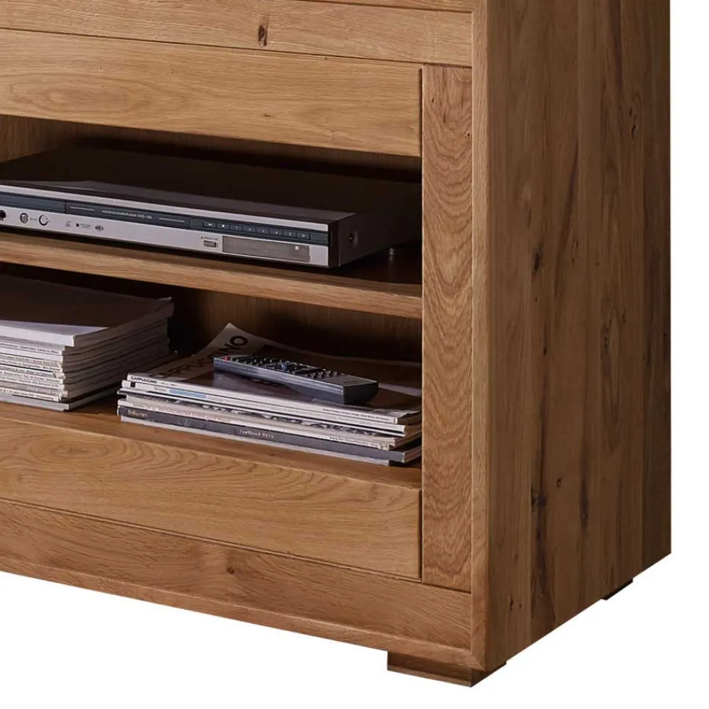 Wohnen Wildeiche Fernsehtisch Troncon mit 130 cm Breite