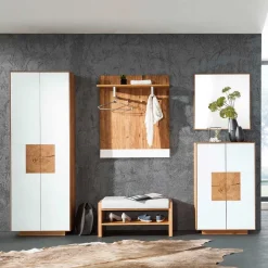 Wohnen Garderoben|Garderoben*Wildeiche Flur Möbel Kombi - Mandrey (fünfteilig)