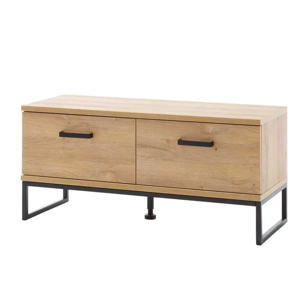 Wohnen Schuhschränke|Küchenbänke*Wildeiche Flurbank mit zwei Klappen - Truvisas