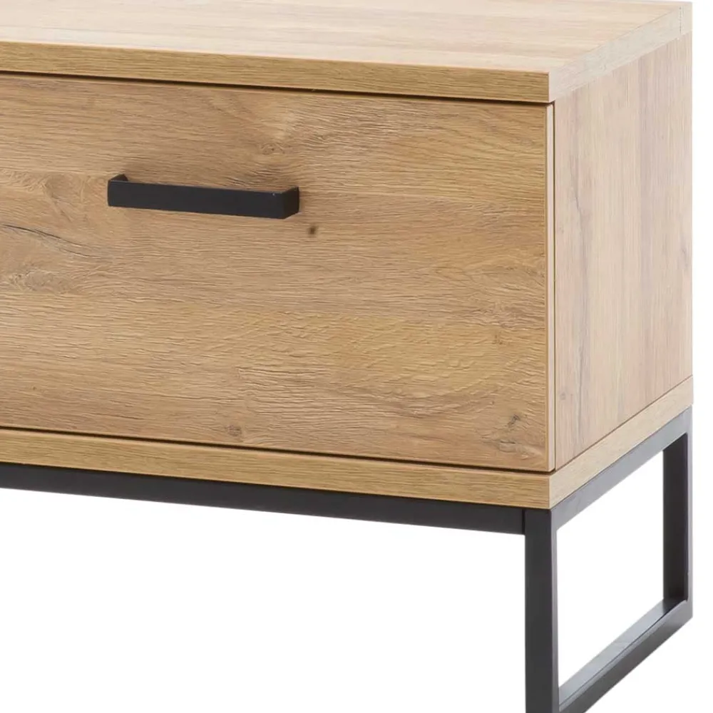 Wohnen Schuhschränke|Küchenbänke*Wildeiche Flurbank mit zwei Klappen - Truvisas