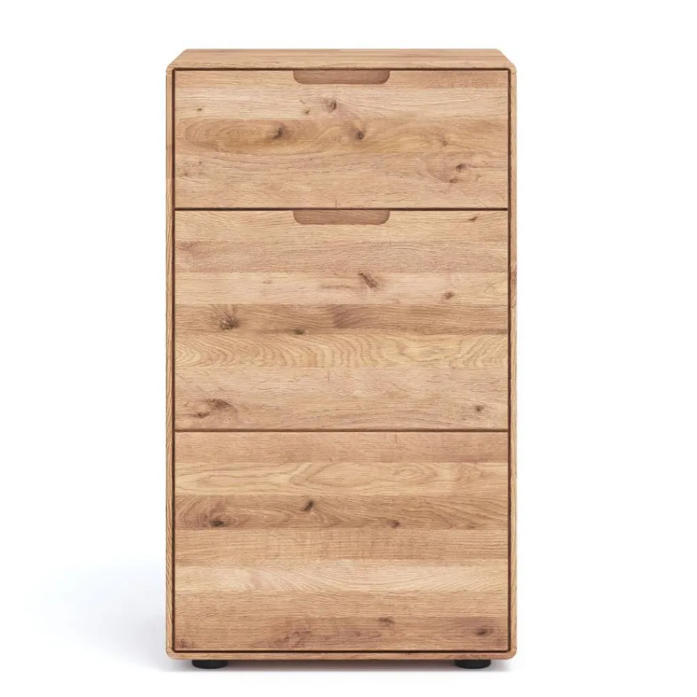 Wohnen Wildeiche Hochkommode mit Tür und Schublade - Holiday