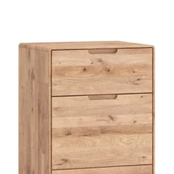 Wohnen Wildeiche Hochkommode mit Tür und Schublade - Holiday