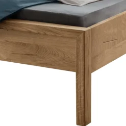 Wohnen Betten|Betten*Wildeiche Holzbett in modernem Design - Martinez