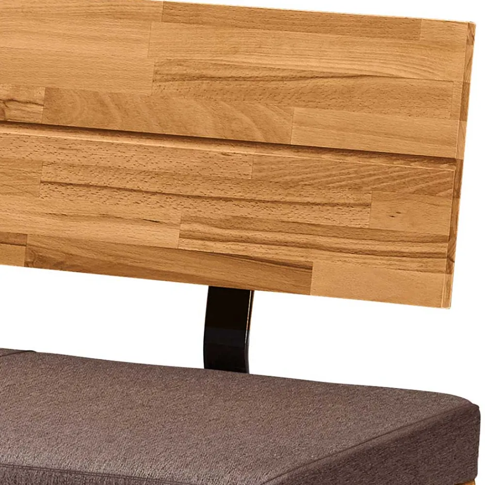 Wohnen Küchenbänke|Esszimmerbänke*Wildeiche Küchenbank mit Rückenlehne - Virds