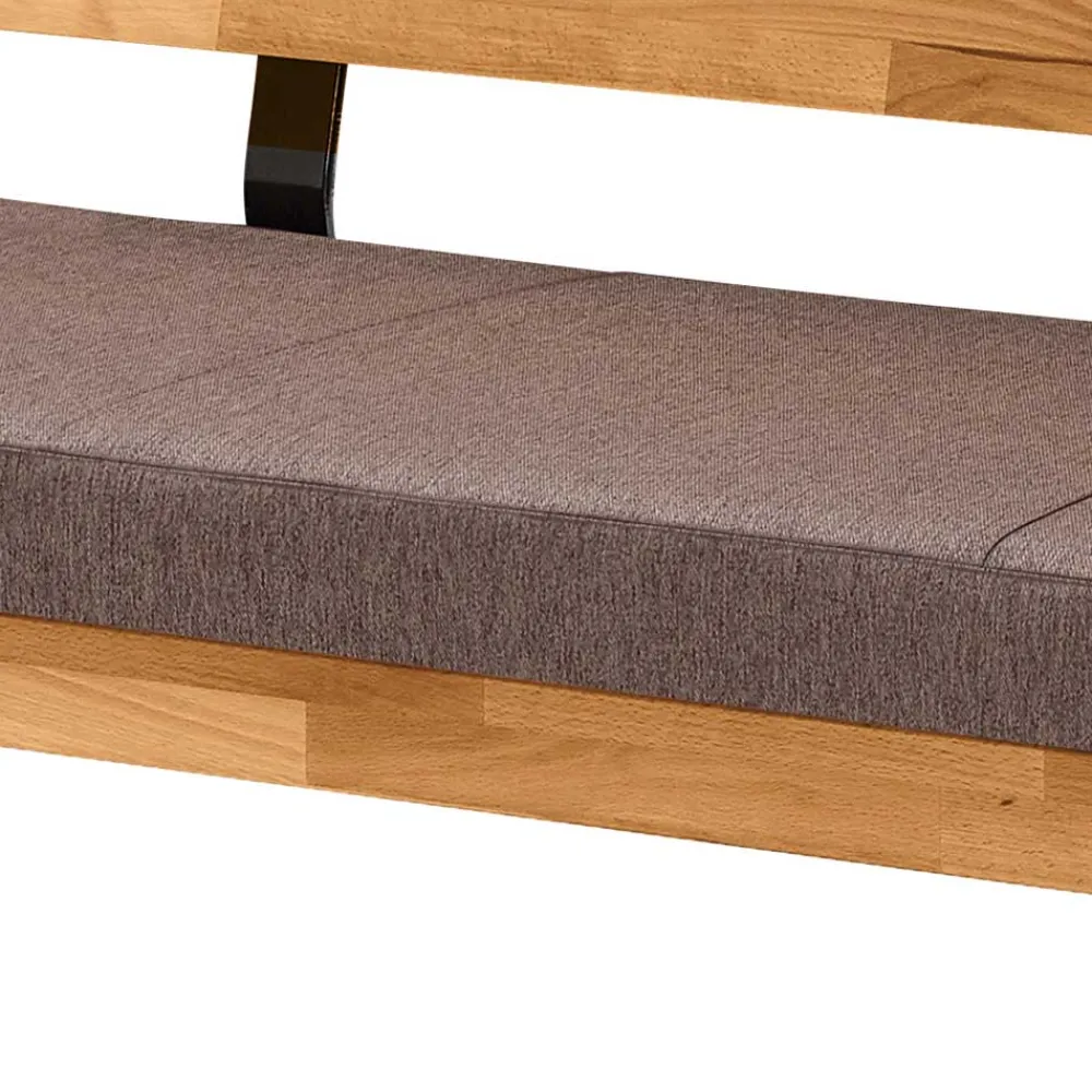 Wohnen Küchenbänke|Esszimmerbänke*Wildeiche Küchenbank mit Rückenlehne - Virds