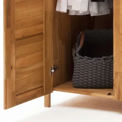 Wohnen Wildeiche Kleiderschrank mit Ausstattung - Memba I